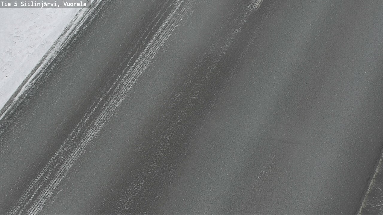 Weather Camera Image Road 5 Siilinjärvi, Vuorela, Siilinjärvi, Pohjois-Savo