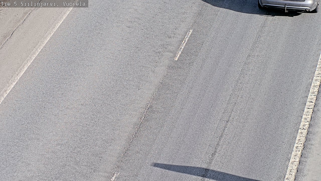 Weather Camera Image Väg 5 Siilinjärvi, Vuorela, Siilinjärvi, Pohjois-Savo