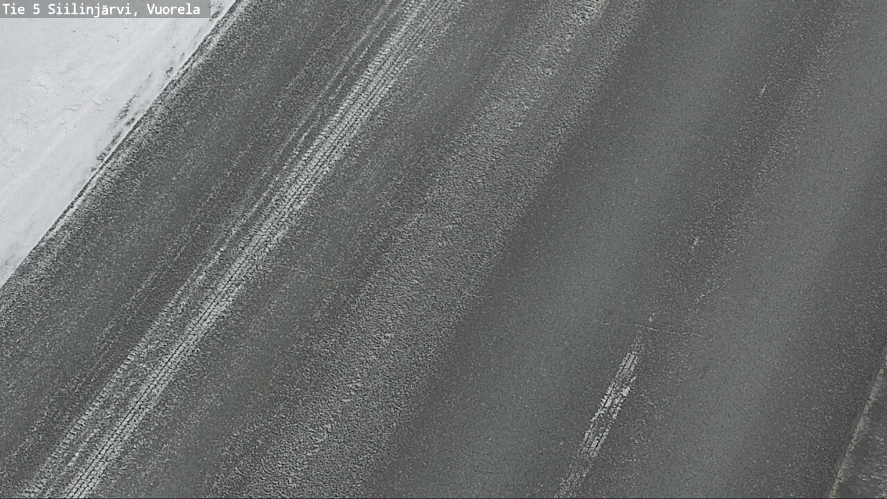 Weather Camera Image Väg 5 Siilinjärvi, Vuorela, Siilinjärvi, Pohjois-Savo