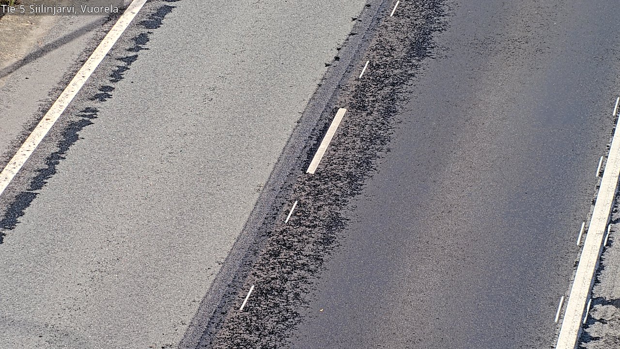 Weather Camera Image Road 5 Siilinjärvi, Vuorela, Siilinjärvi, Pohjois-Savo