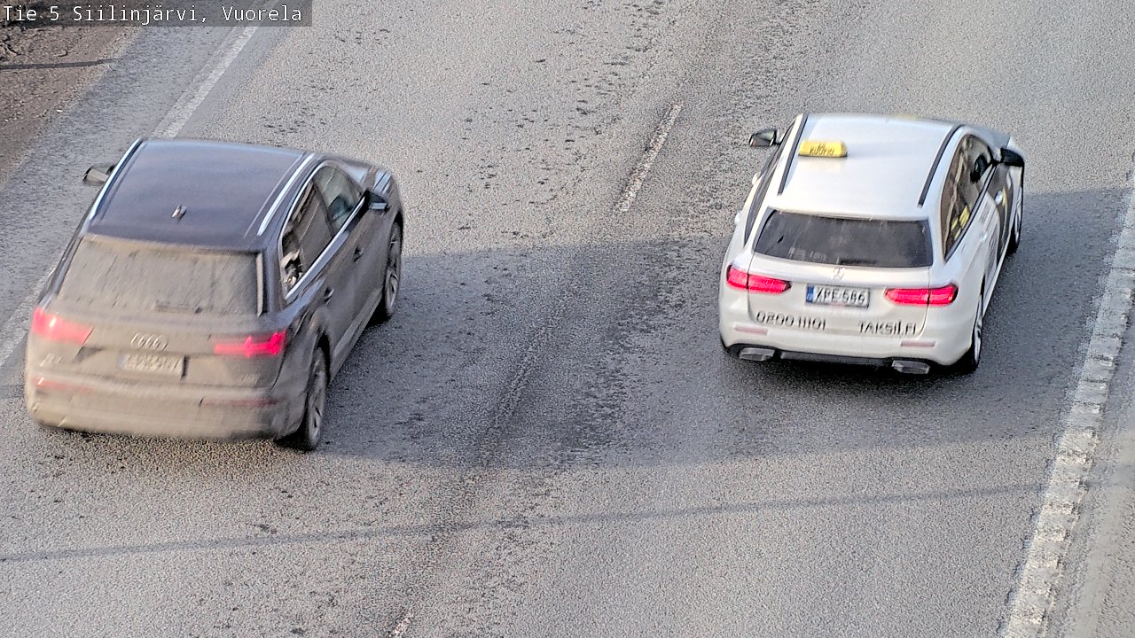 Weather Camera Image Väg 5 Siilinjärvi, Vuorela, Siilinjärvi, Pohjois-Savo