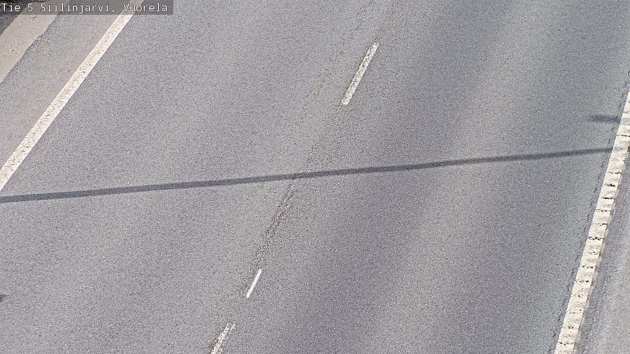 Weather Camera Image Road 5 Siilinjärvi, Vuorela, Siilinjärvi, Pohjois-Savo
