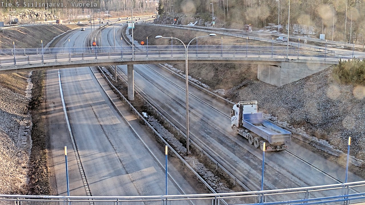 Kelikamerat Kuva Tie 5 Siilinjärvi, Vuorela, Siilinjärvi, Pohjois-Savo