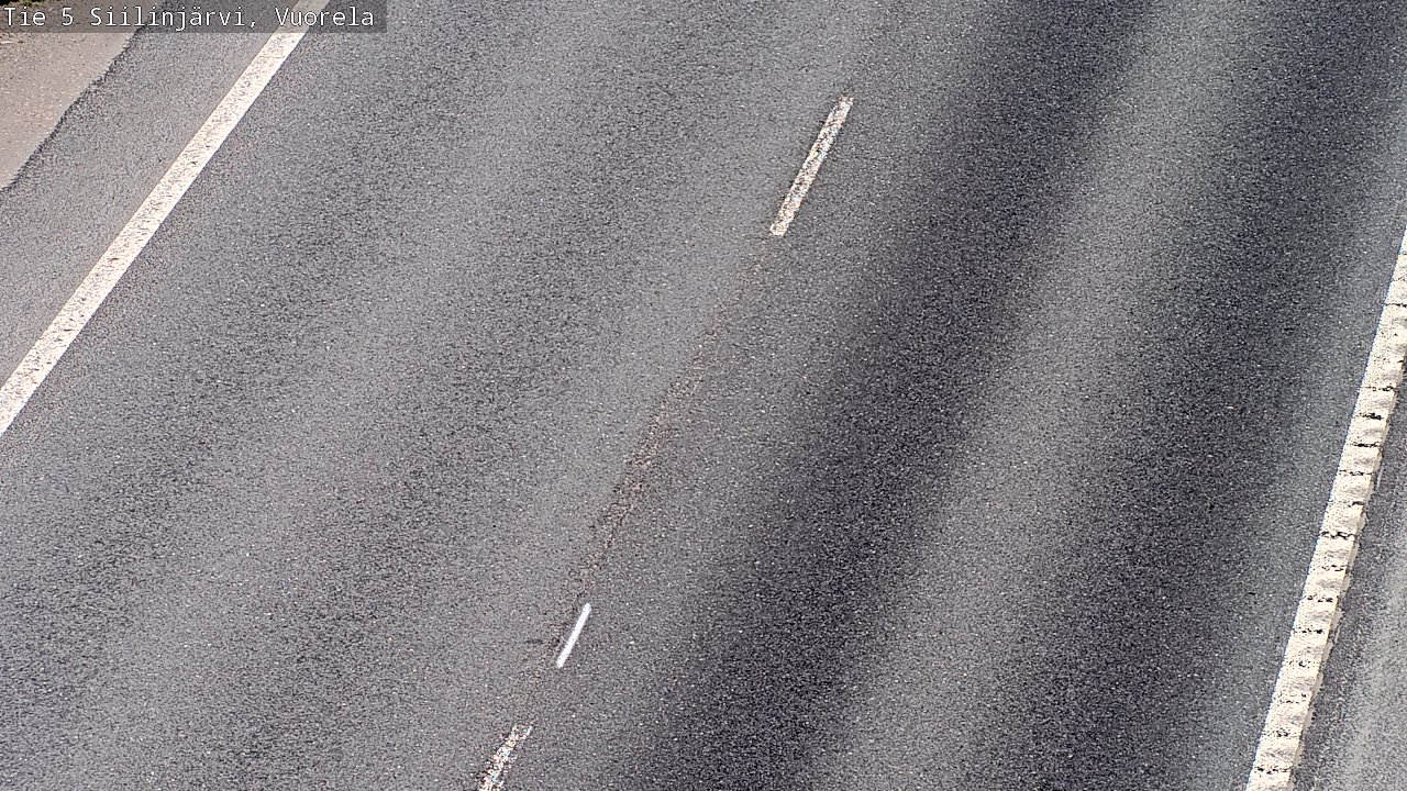 Weather Camera Image Road 5 Siilinjärvi, Vuorela, Siilinjärvi, Pohjois-Savo