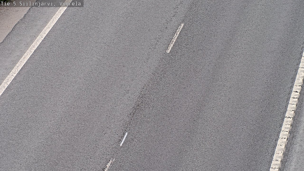 Weather Camera Image Road 5 Siilinjärvi, Vuorela, Siilinjärvi, Pohjois-Savo