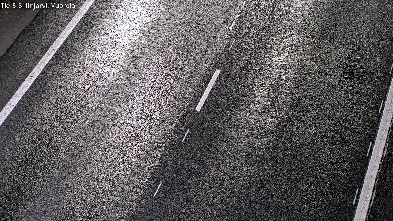 Weather Camera Image Road 5 Siilinjärvi, Vuorela, Siilinjärvi, Pohjois-Savo