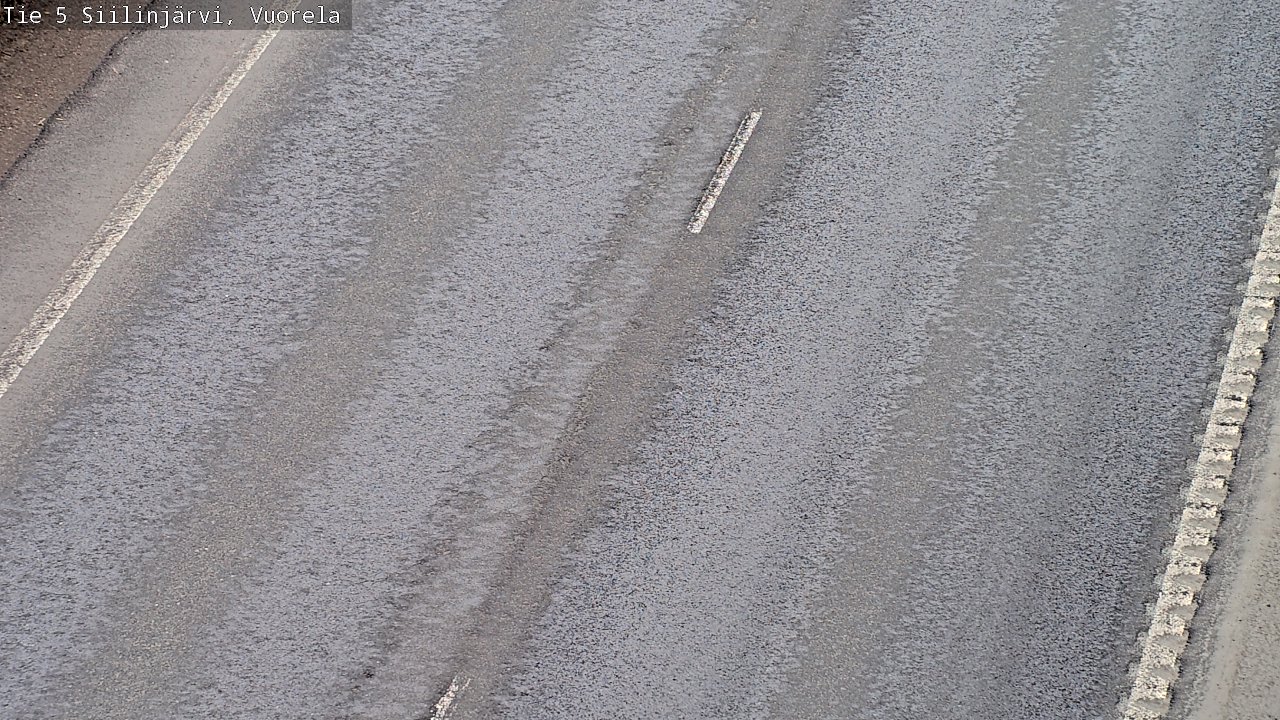 Weather Camera Image Väg 5 Siilinjärvi, Vuorela, Siilinjärvi, Pohjois-Savo