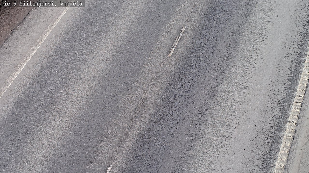 Weather Camera Image Road 5 Siilinjärvi, Vuorela, Siilinjärvi, Pohjois-Savo