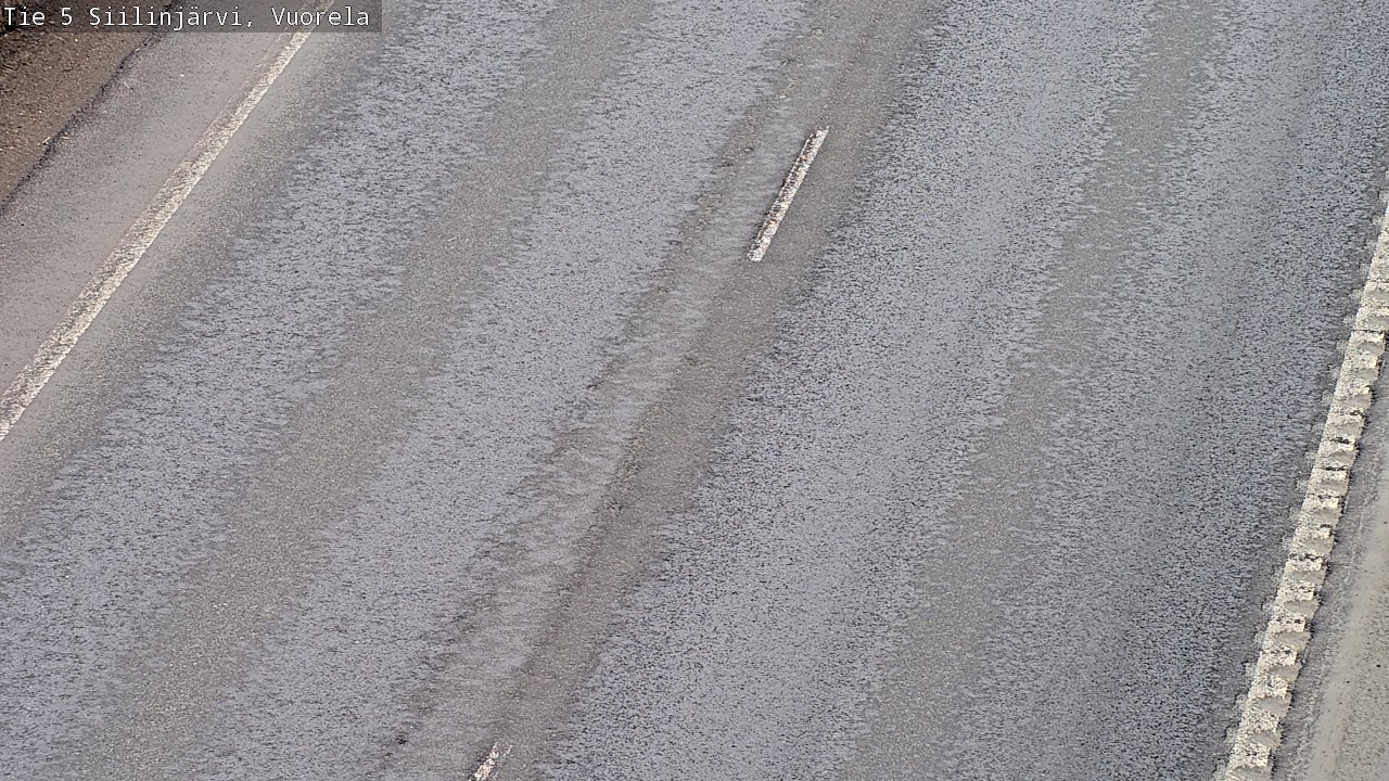 Weather Camera Image Väg 5 Siilinjärvi, Vuorela, Siilinjärvi, Pohjois-Savo