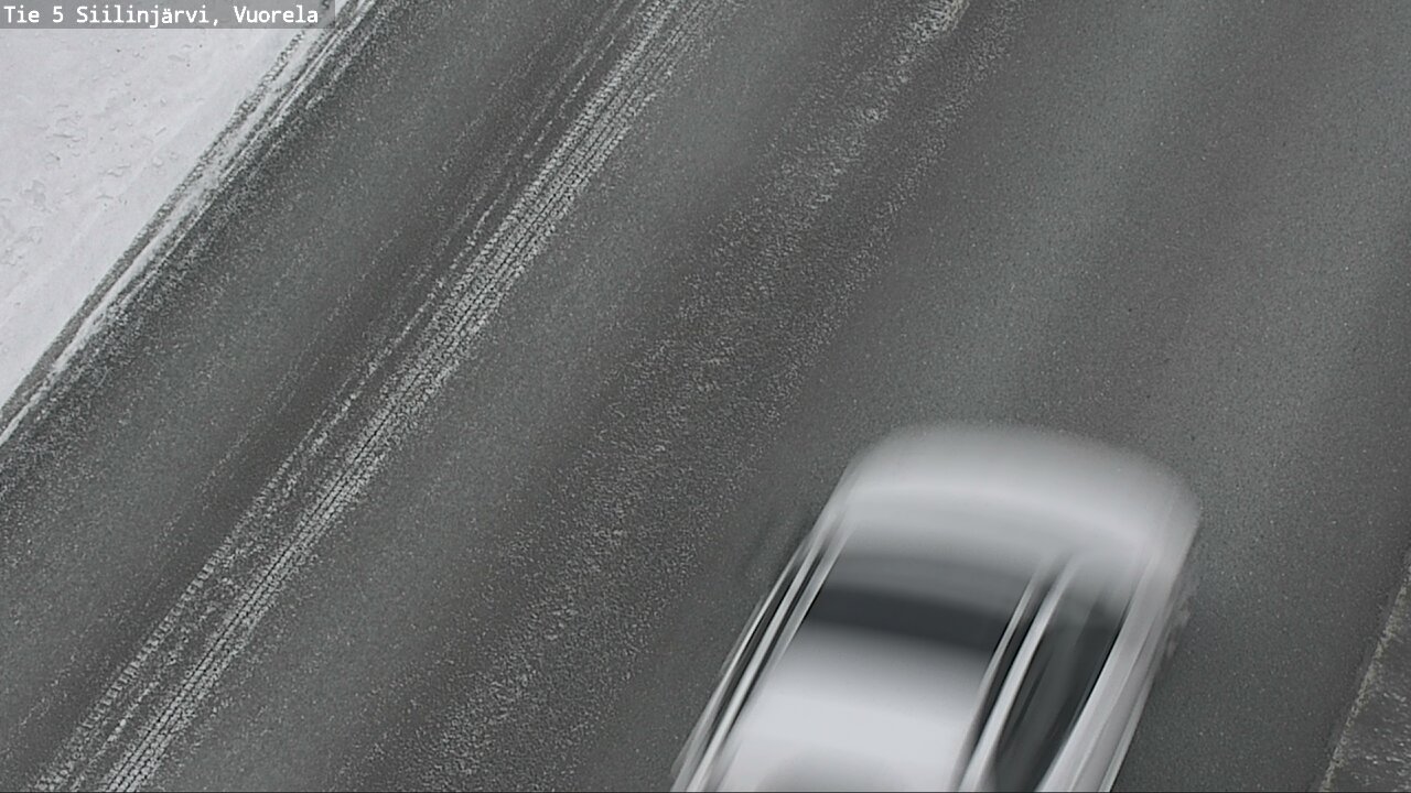Weather Camera Image Road 5 Siilinjärvi, Vuorela, Siilinjärvi, Pohjois-Savo