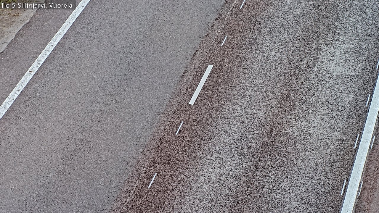 Weather Camera Image Road 5 Siilinjärvi, Vuorela, Siilinjärvi, Pohjois-Savo