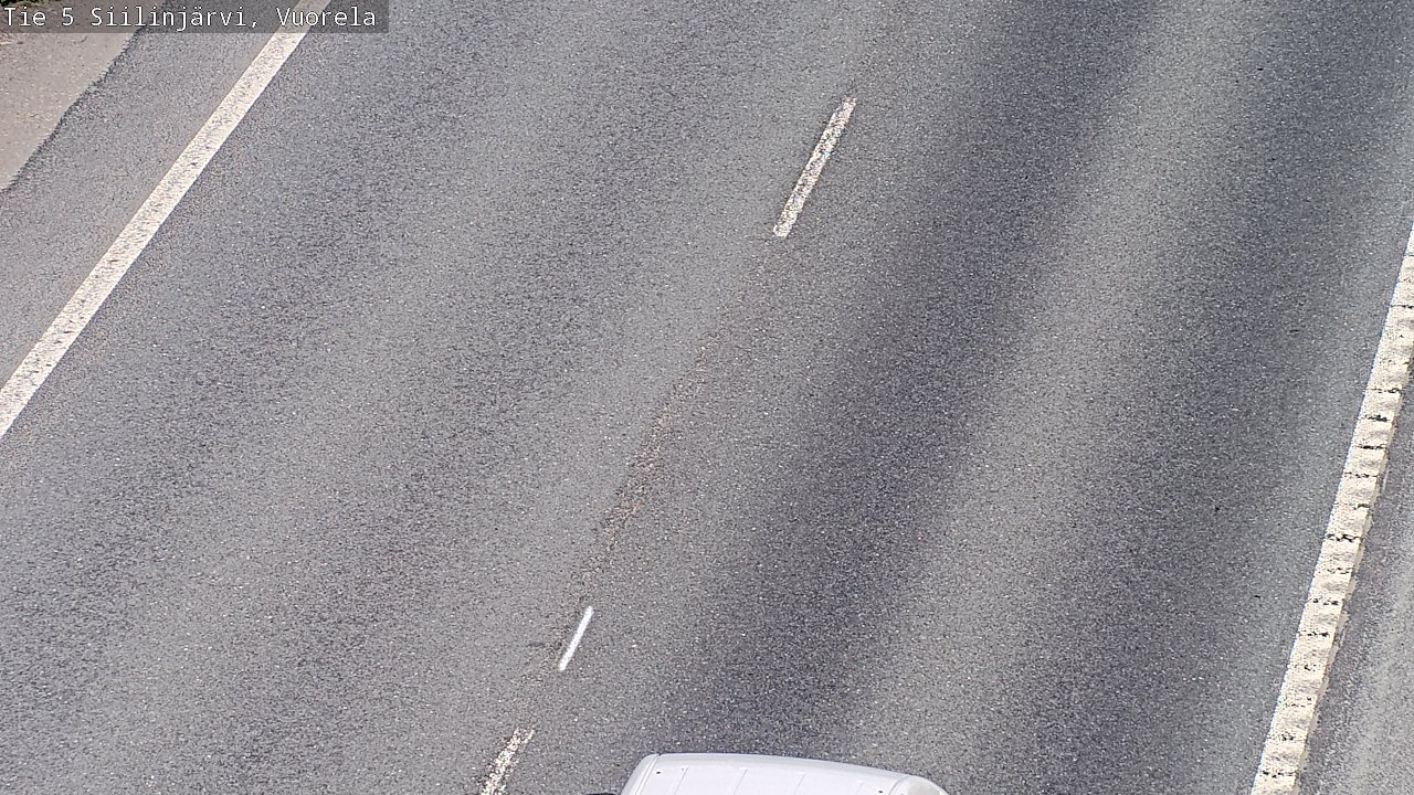 Weather Camera Image Road 5 Siilinjärvi, Vuorela, Siilinjärvi, Pohjois-Savo