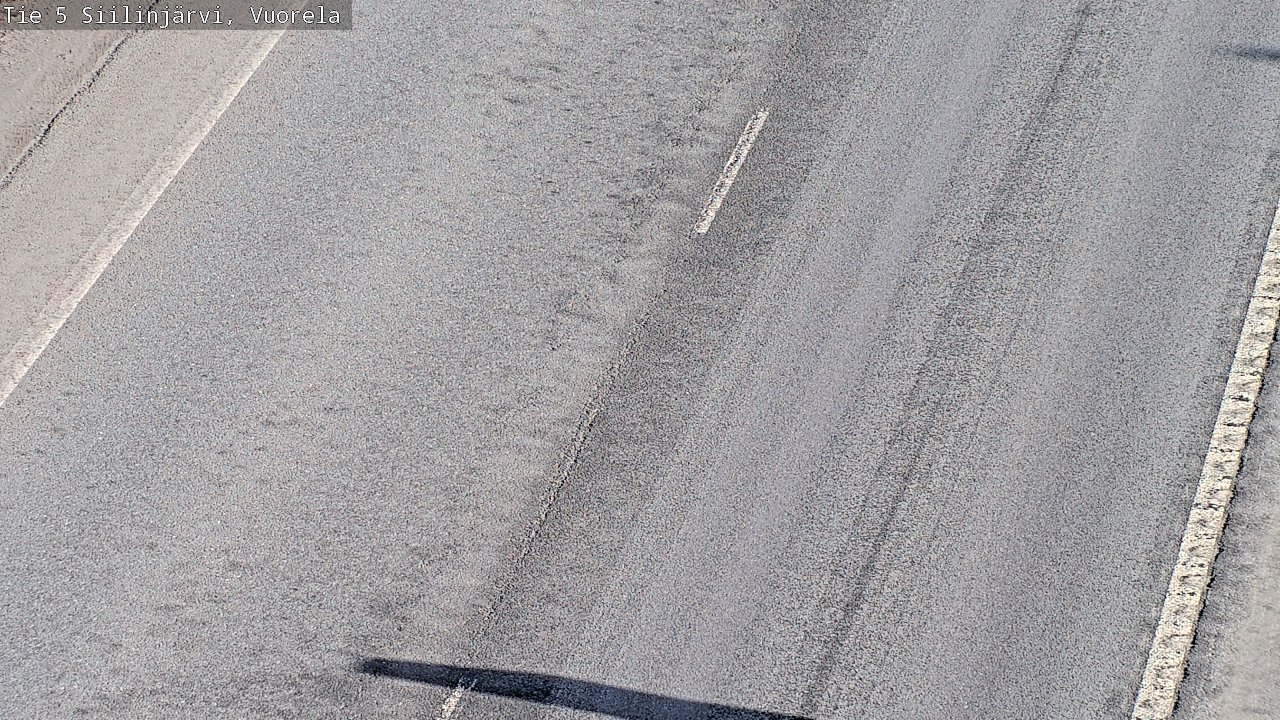 Weather Camera Image Väg 5 Siilinjärvi, Vuorela, Siilinjärvi, Pohjois-Savo