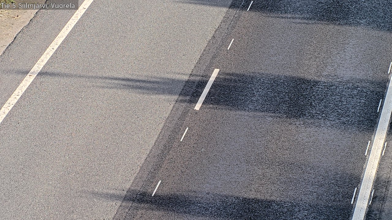 Weather Camera Image Road 5 Siilinjärvi, Vuorela, Siilinjärvi, Pohjois-Savo