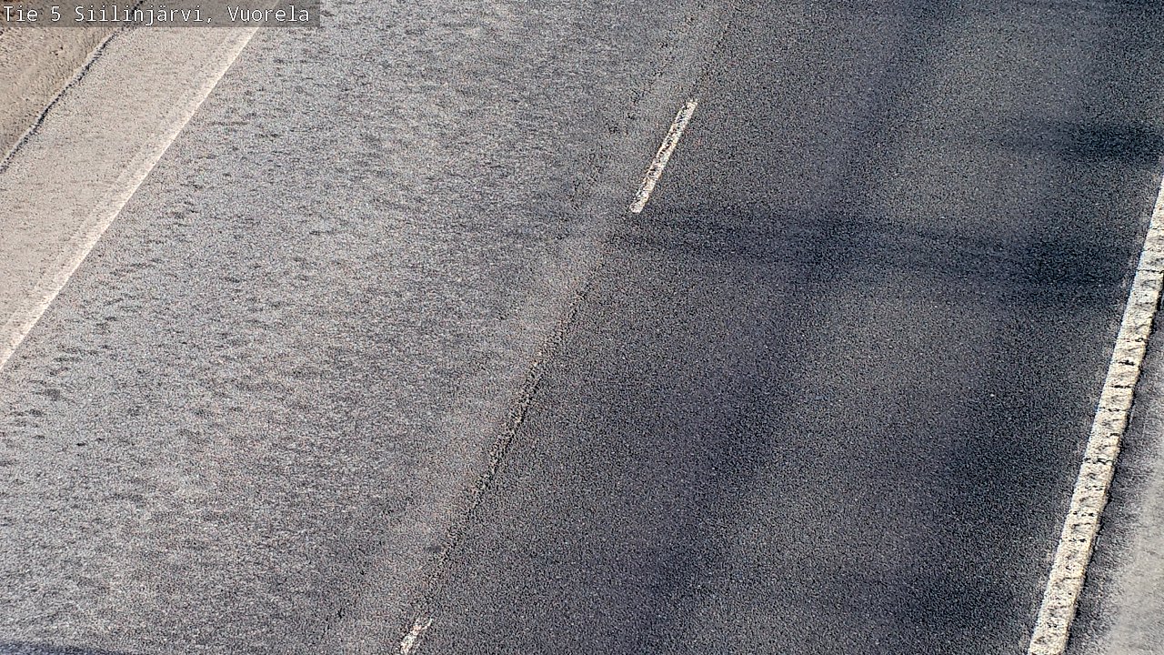 Weather Camera Image Väg 5 Siilinjärvi, Vuorela, Siilinjärvi, Pohjois-Savo