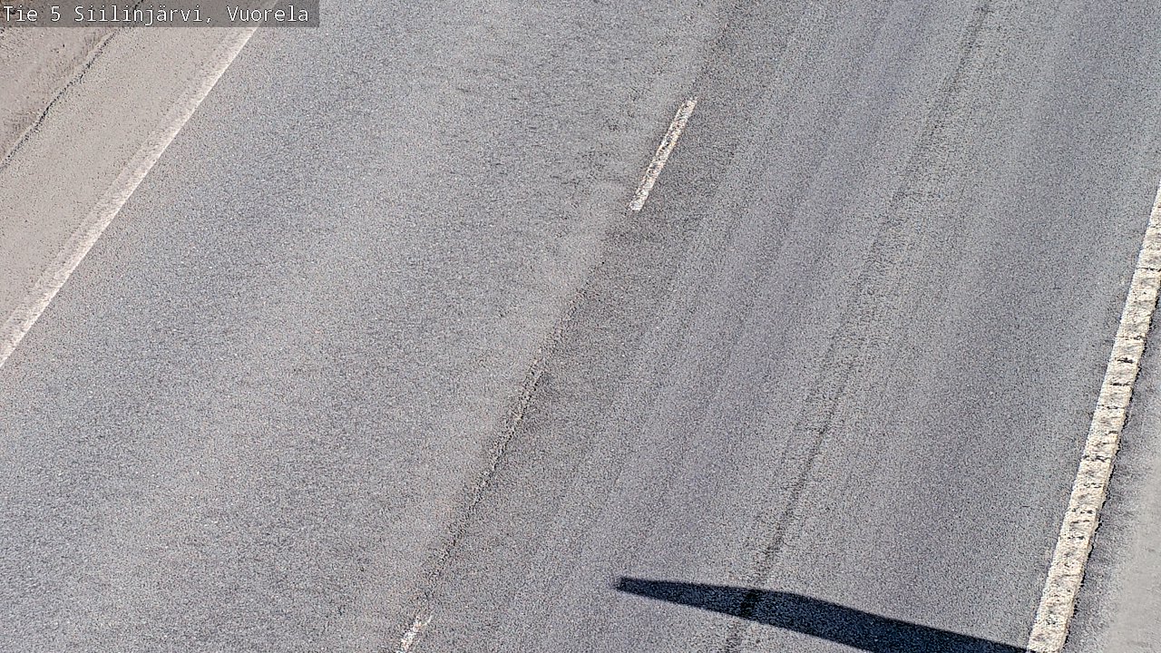Weather Camera Image Väg 5 Siilinjärvi, Vuorela, Siilinjärvi, Pohjois-Savo