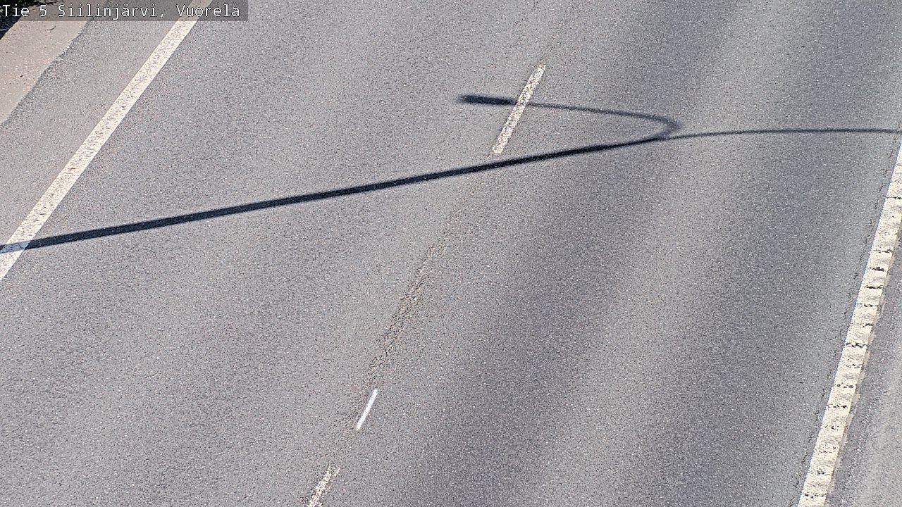 Weather Camera Image Road 5 Siilinjärvi, Vuorela, Siilinjärvi, Pohjois-Savo