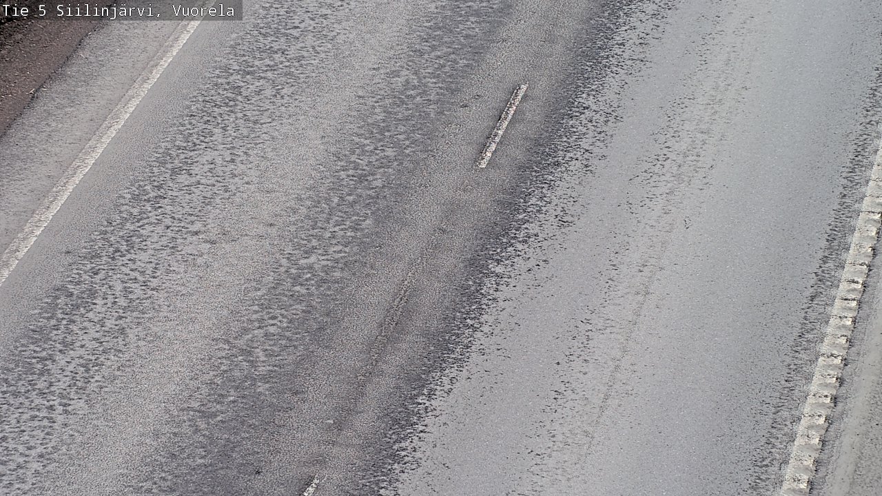Weather Camera Image Väg 5 Siilinjärvi, Vuorela, Siilinjärvi, Pohjois-Savo