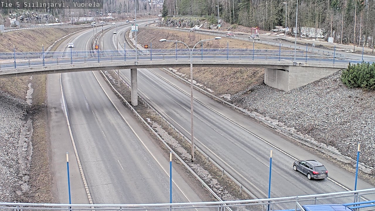 Weather Camera Image Väg 5 Siilinjärvi, Vuorela, Siilinjärvi, Pohjois-Savo