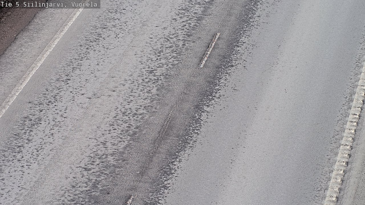 Weather Camera Image Väg 5 Siilinjärvi, Vuorela, Siilinjärvi, Pohjois-Savo