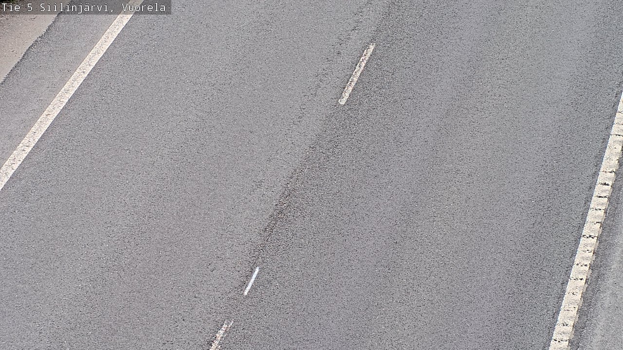 Weather Camera Image Road 5 Siilinjärvi, Vuorela, Siilinjärvi, Pohjois-Savo