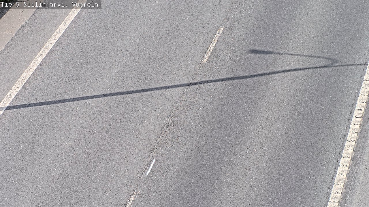 Weather Camera Image Road 5 Siilinjärvi, Vuorela, Siilinjärvi, Pohjois-Savo