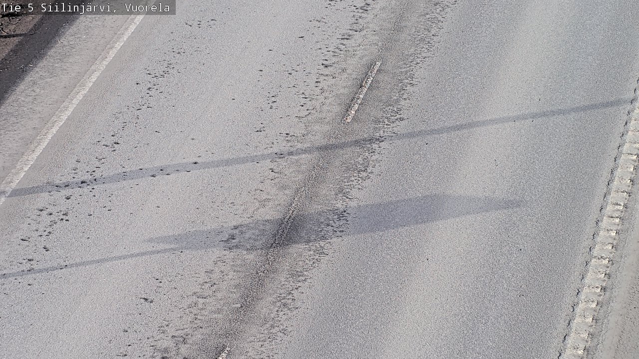 Weather Camera Image Väg 5 Siilinjärvi, Vuorela, Siilinjärvi, Pohjois-Savo