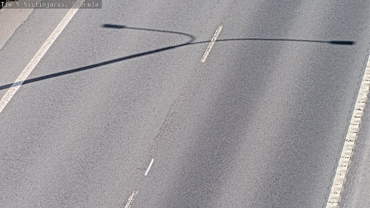 Weather Camera Image Road 5 Siilinjärvi, Vuorela, Siilinjärvi, Pohjois-Savo