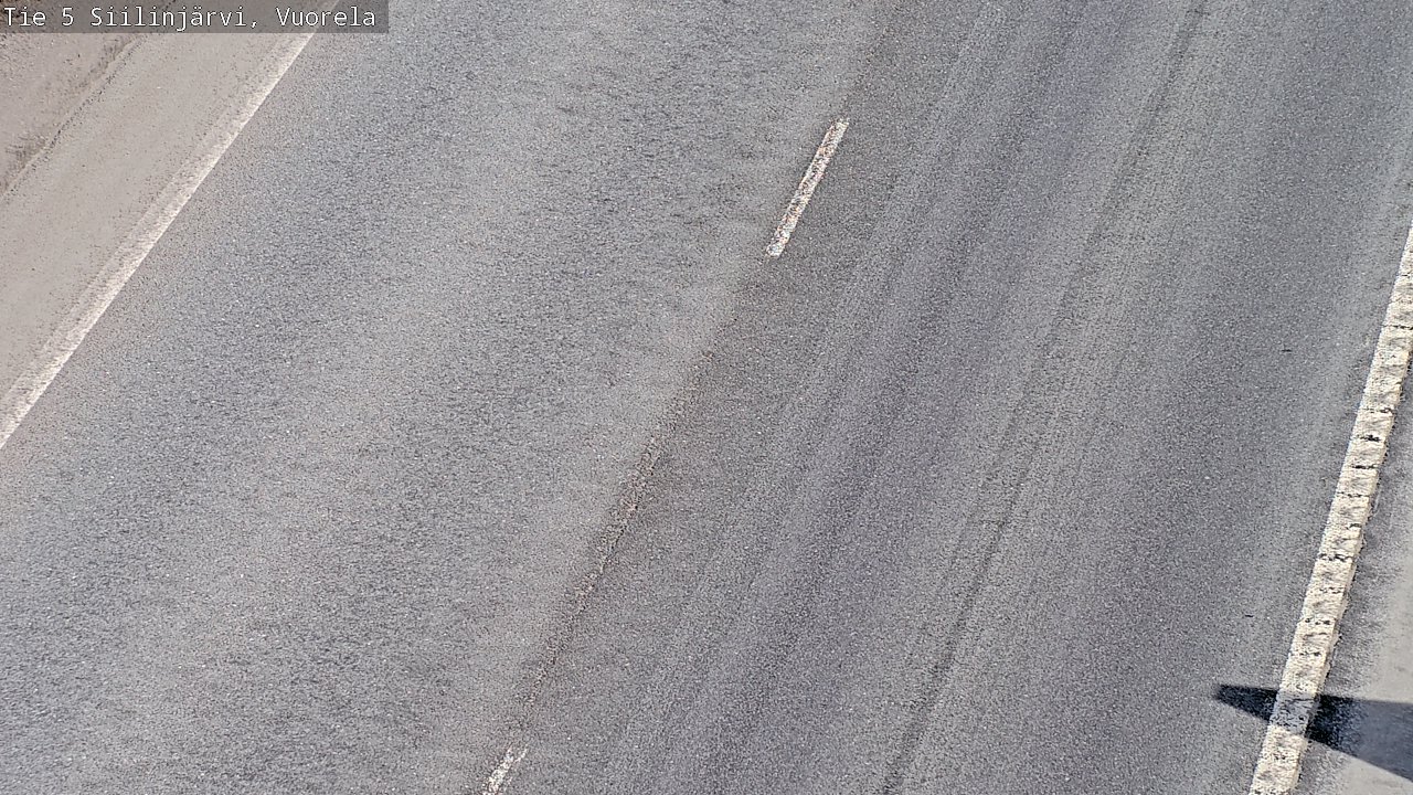 Weather Camera Image Väg 5 Siilinjärvi, Vuorela, Siilinjärvi, Pohjois-Savo