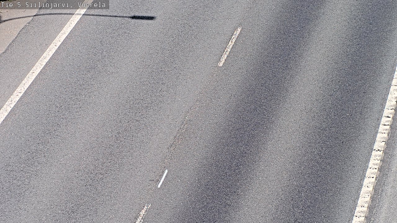 Weather Camera Image Road 5 Siilinjärvi, Vuorela, Siilinjärvi, Pohjois-Savo