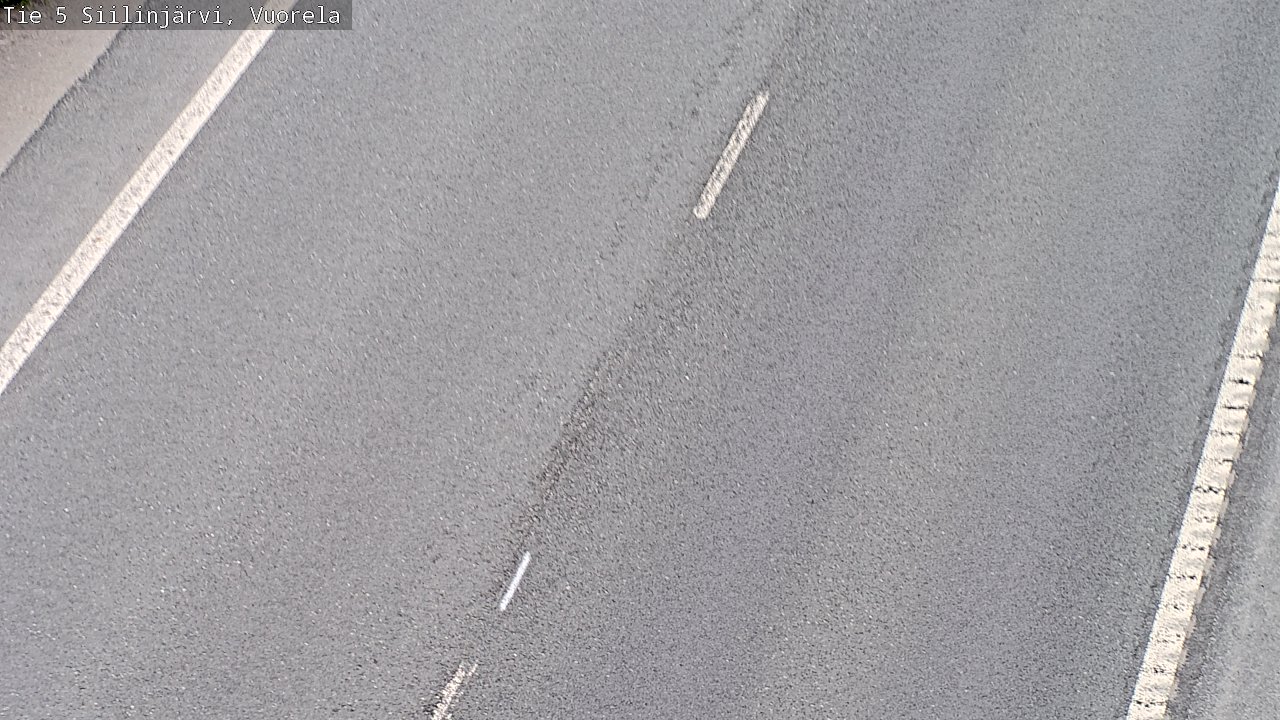 Weather Camera Image Road 5 Siilinjärvi, Vuorela, Siilinjärvi, Pohjois-Savo