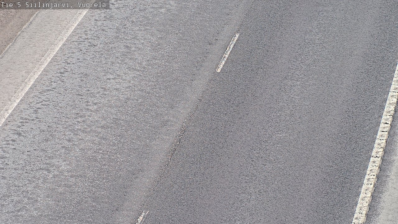 Weather Camera Image Väg 5 Siilinjärvi, Vuorela, Siilinjärvi, Pohjois-Savo