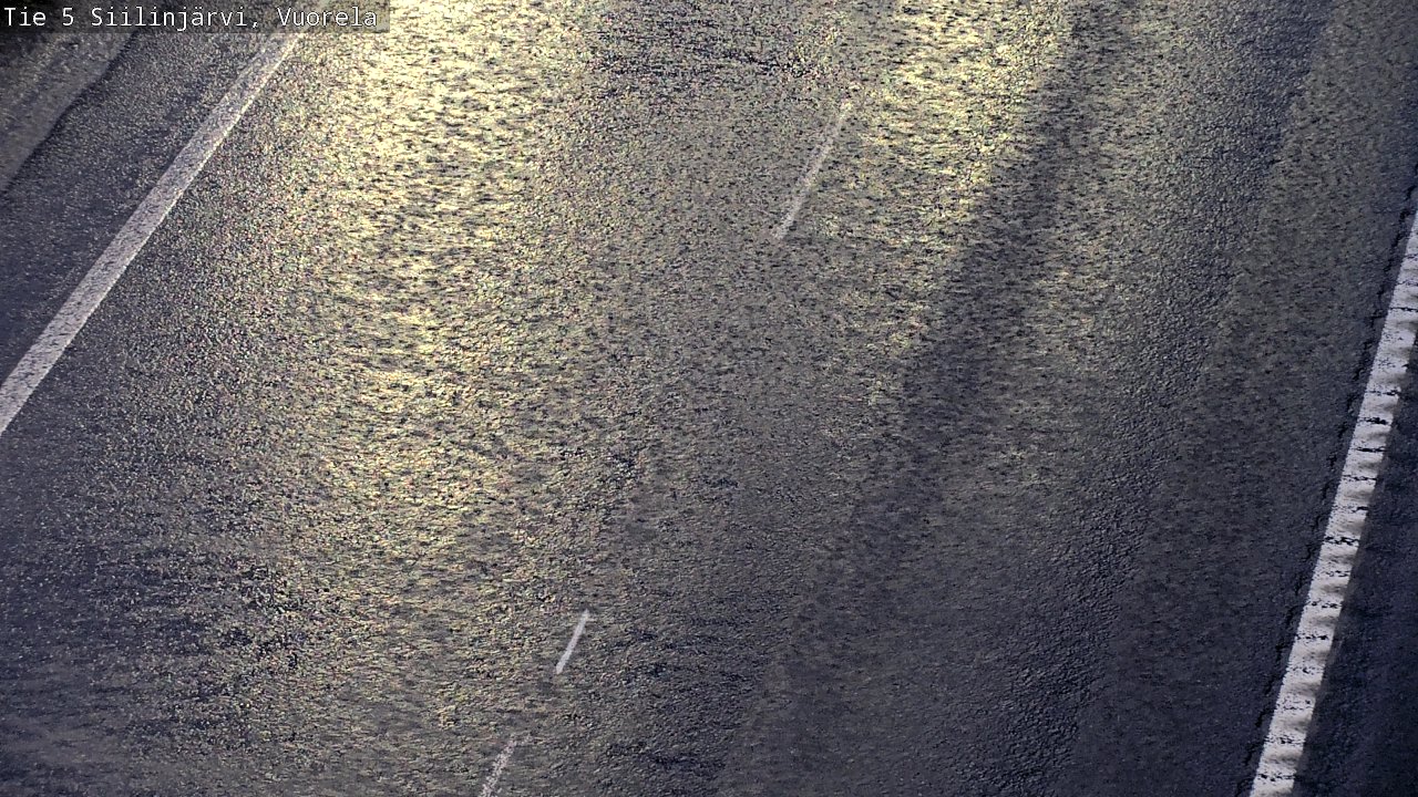 Weather Camera Image Road 5 Siilinjärvi, Vuorela, Siilinjärvi, Pohjois-Savo