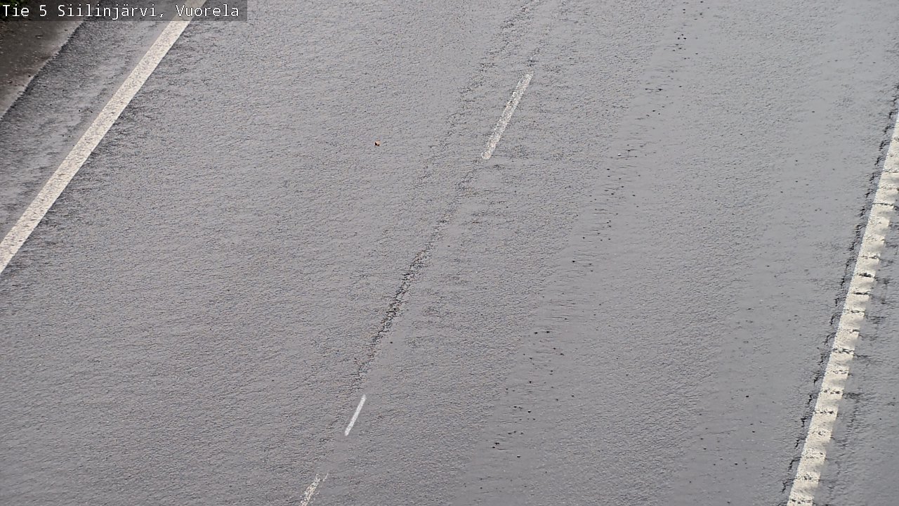 Weather Camera Image Road 5 Siilinjärvi, Vuorela, Siilinjärvi, Pohjois-Savo