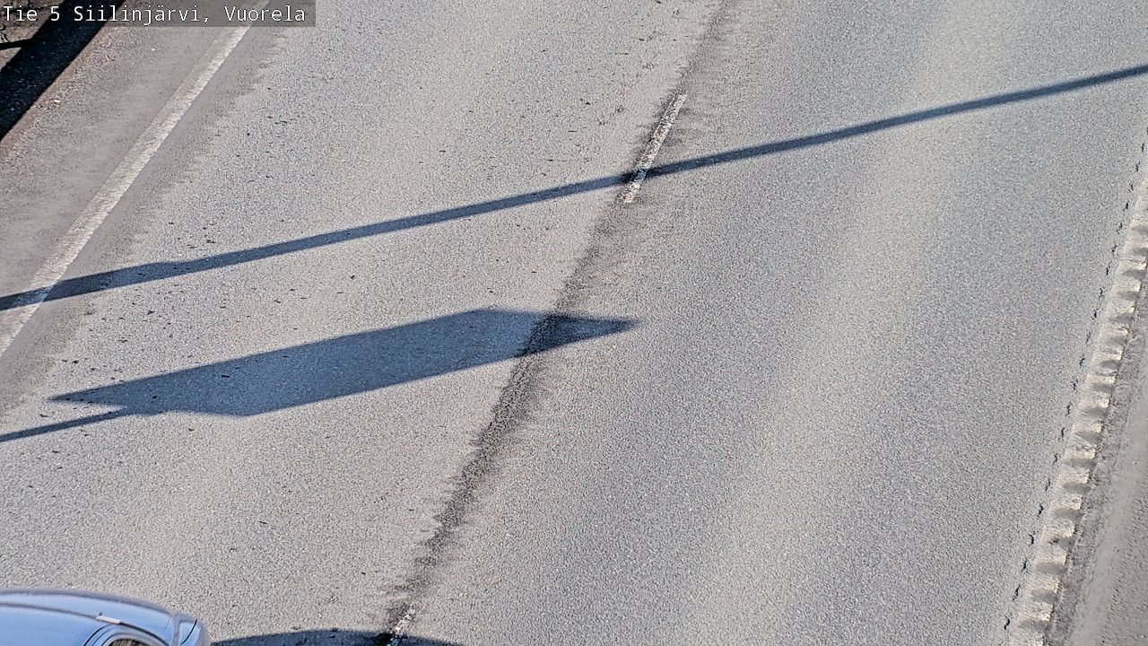 Kelikamerat Kuva Tie 5 Siilinjärvi, Vuorela, Siilinjärvi, Pohjois-Savo
