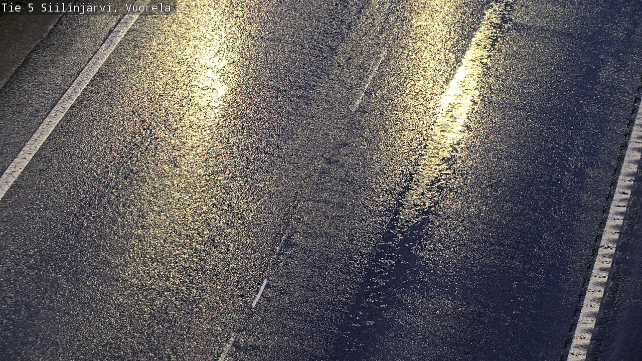 Weather Camera Image Road 5 Siilinjärvi, Vuorela, Siilinjärvi, Pohjois-Savo