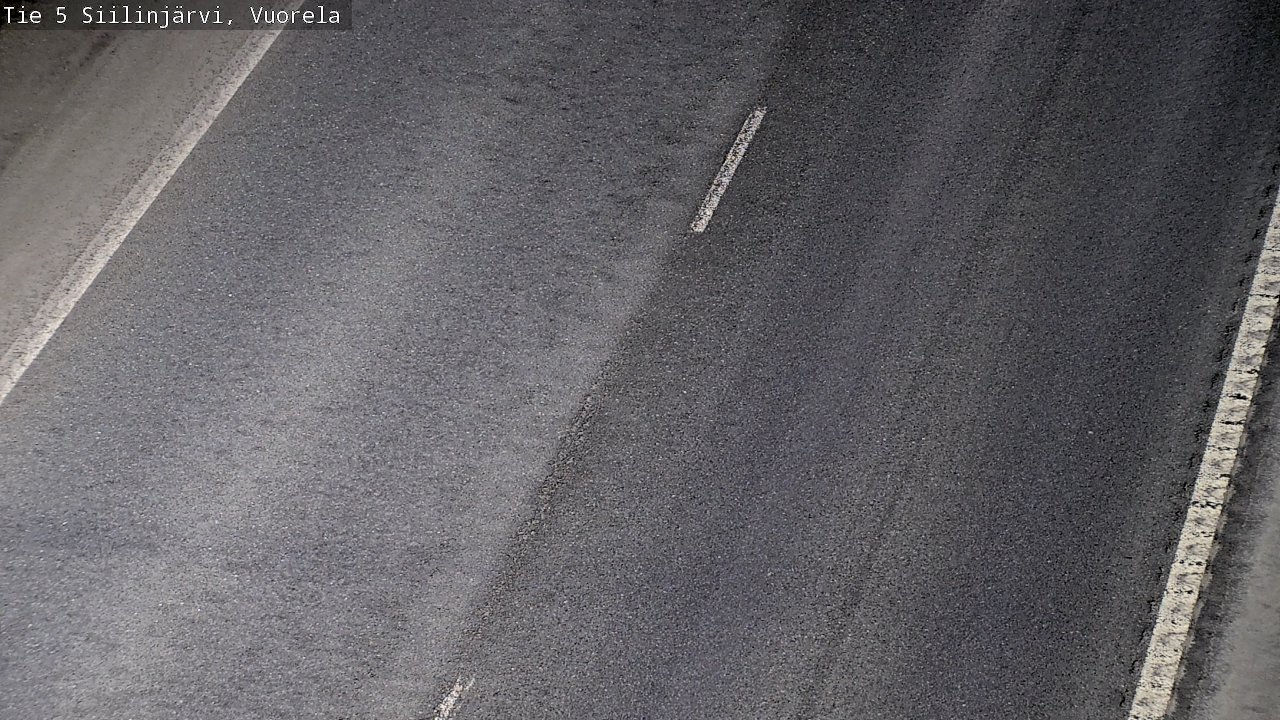 Weather Camera Image Väg 5 Siilinjärvi, Vuorela, Siilinjärvi, Pohjois-Savo
