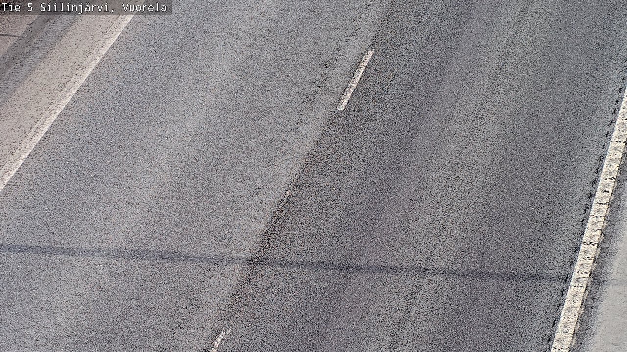 Weather Camera Image Väg 5 Siilinjärvi, Vuorela, Siilinjärvi, Pohjois-Savo