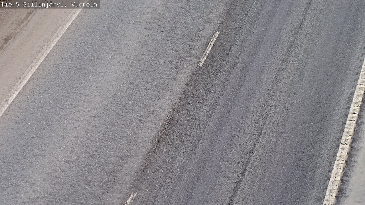Weather Camera Image Väg 5 Siilinjärvi, Vuorela, Siilinjärvi, Pohjois-Savo