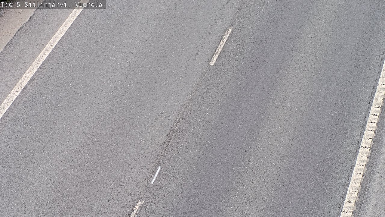 Weather Camera Image Road 5 Siilinjärvi, Vuorela, Siilinjärvi, Pohjois-Savo