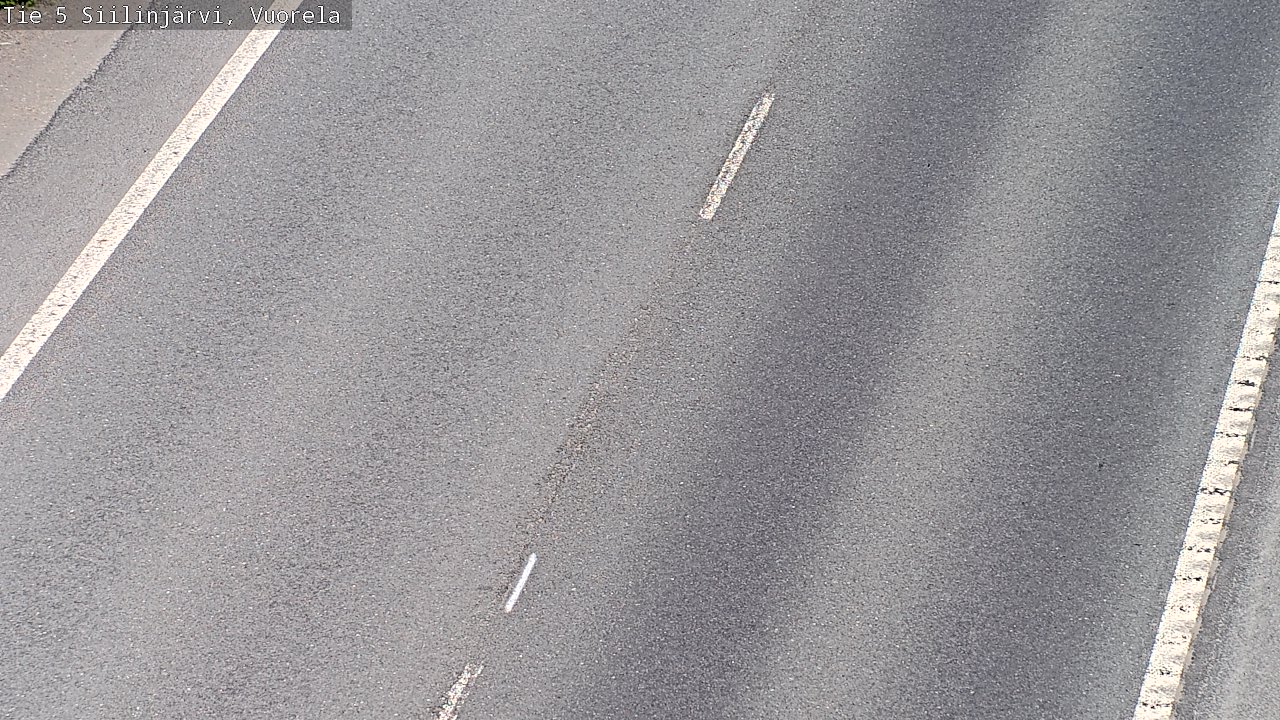 Weather Camera Image Road 5 Siilinjärvi, Vuorela, Siilinjärvi, Pohjois-Savo