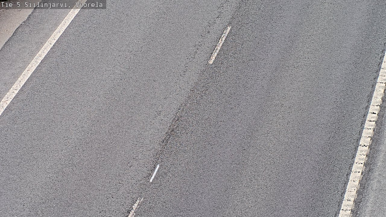 Weather Camera Image Road 5 Siilinjärvi, Vuorela, Siilinjärvi, Pohjois-Savo