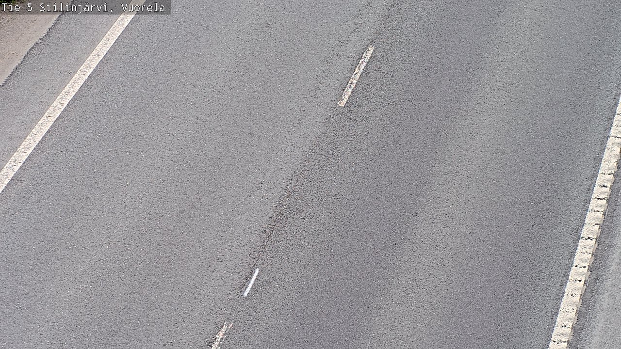 Weather Camera Image Road 5 Siilinjärvi, Vuorela, Siilinjärvi, Pohjois-Savo