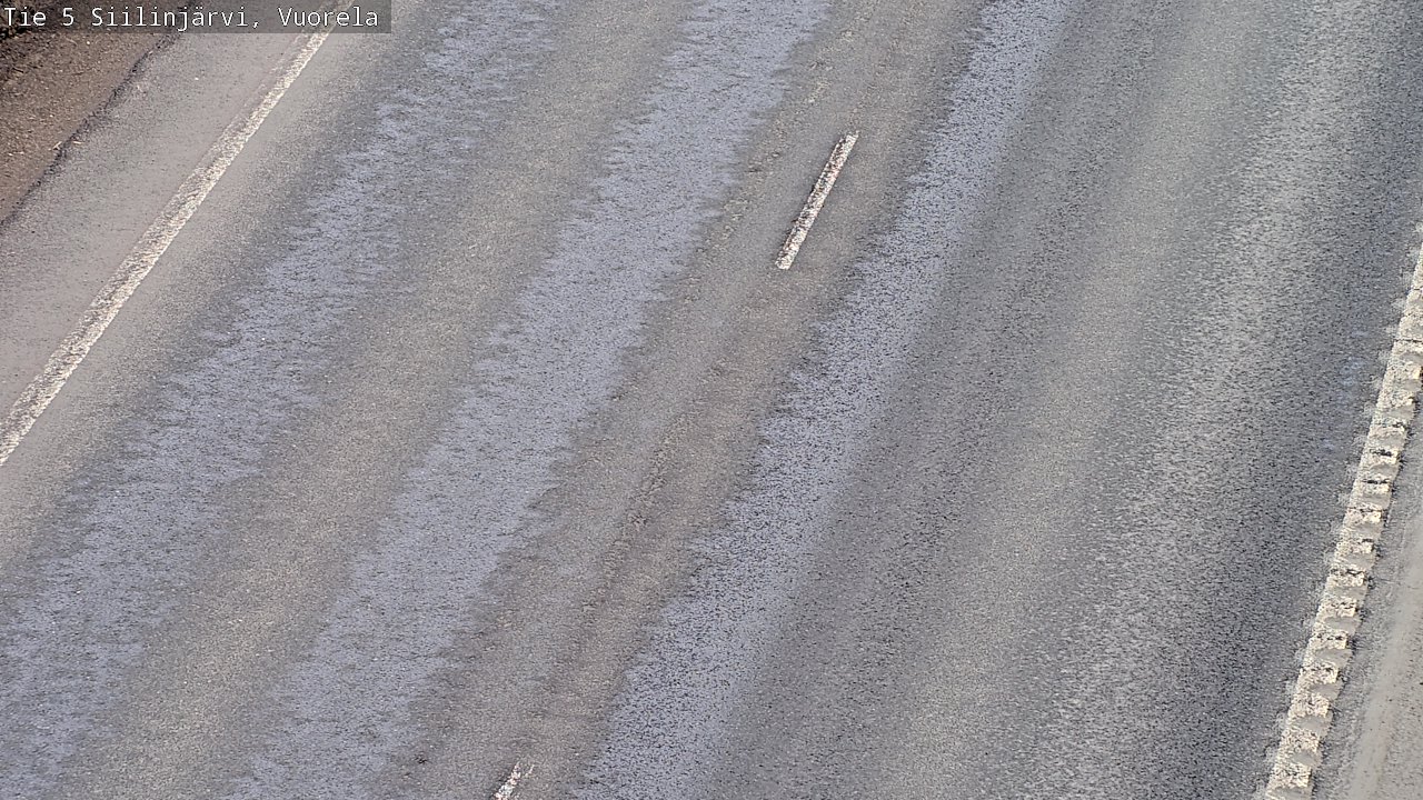 Weather Camera Image Väg 5 Siilinjärvi, Vuorela, Siilinjärvi, Pohjois-Savo