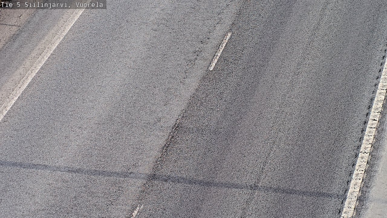 Weather Camera Image Väg 5 Siilinjärvi, Vuorela, Siilinjärvi, Pohjois-Savo