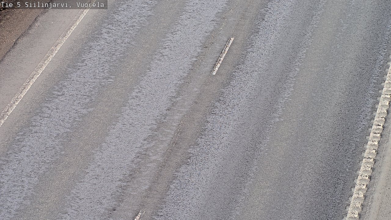 Weather Camera Image Väg 5 Siilinjärvi, Vuorela, Siilinjärvi, Pohjois-Savo