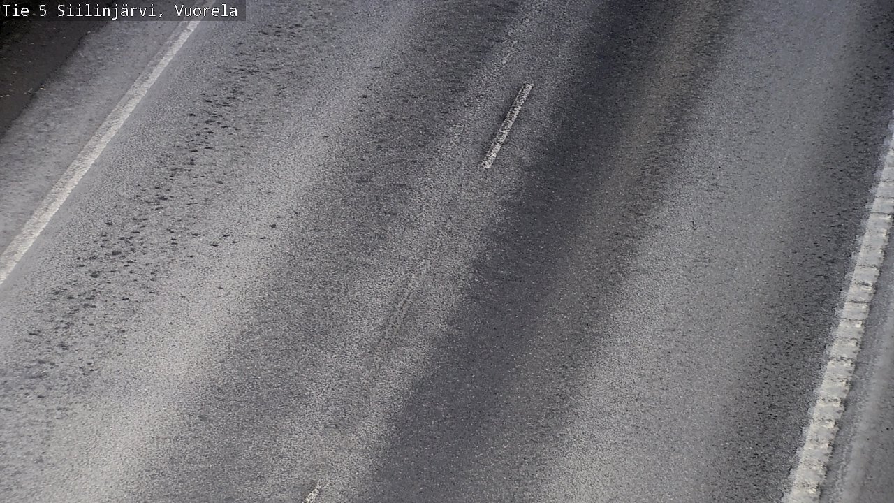 Weather Camera Image Road 5 Siilinjärvi, Vuorela, Siilinjärvi, Pohjois-Savo