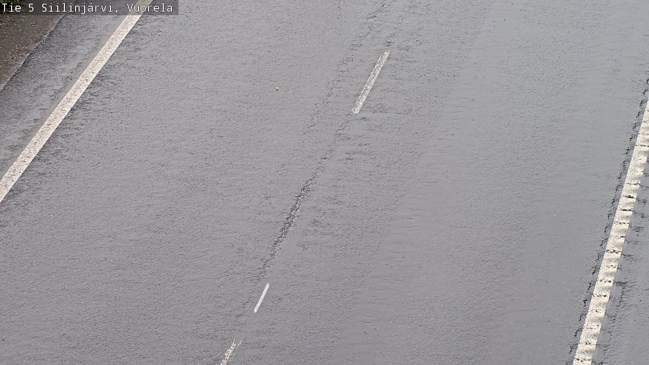 Weather Camera Image Road 5 Siilinjärvi, Vuorela, Siilinjärvi, Pohjois-Savo