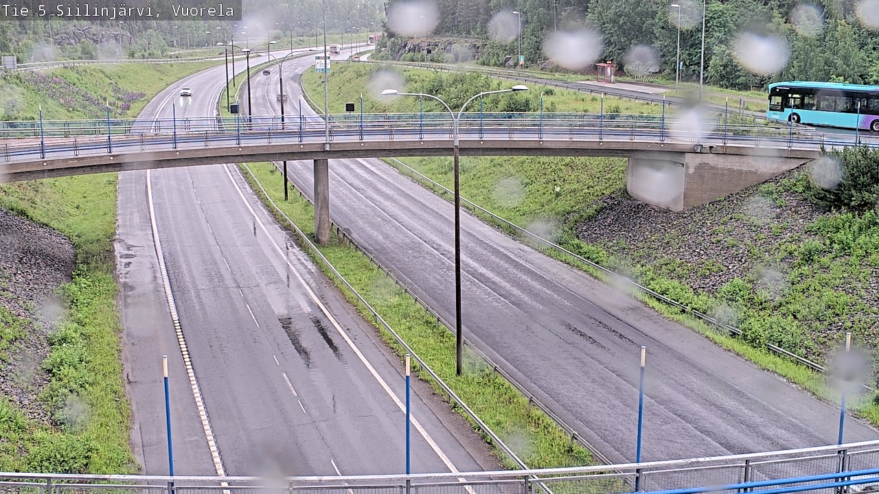 Weather Camera Image Väg 5 Siilinjärvi, Vuorela, Siilinjärvi, Pohjois-Savo