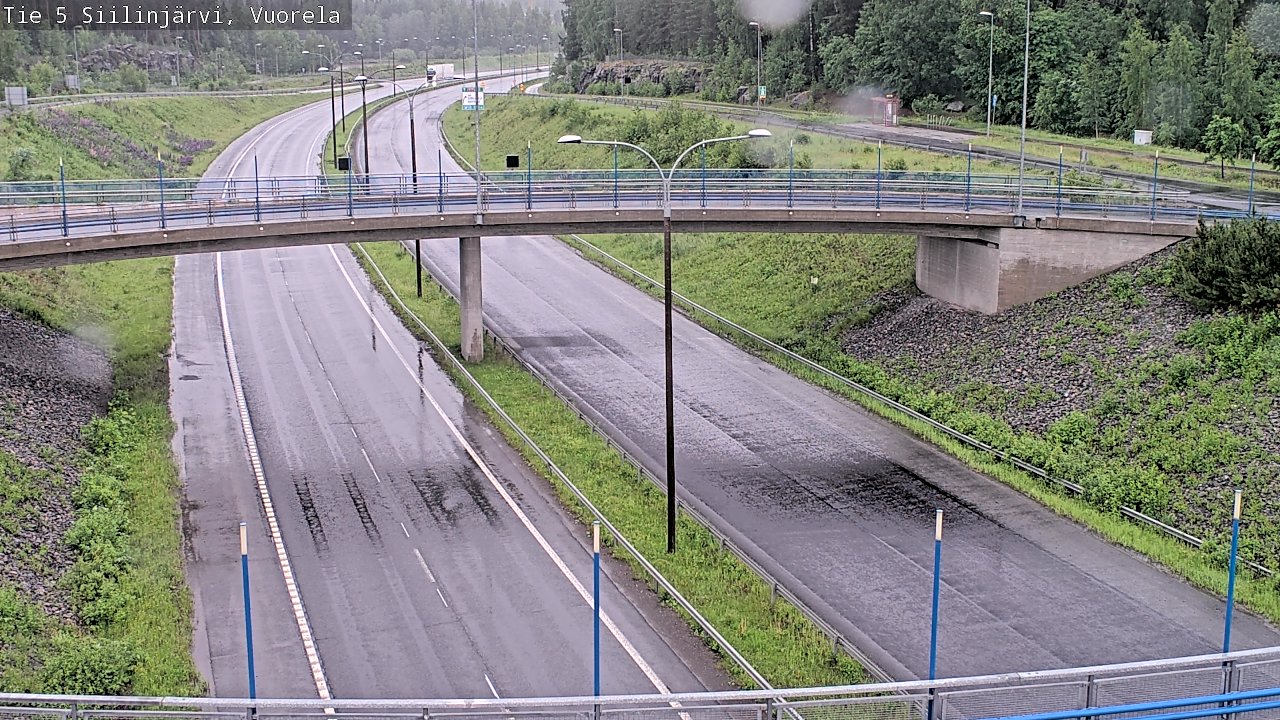 Weather Camera Image Road 5 Siilinjärvi, Vuorela, Siilinjärvi, Pohjois-Savo